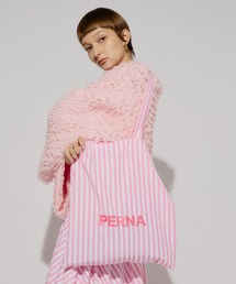 PERNA | ストライプロゴトートバッグ(トートバッグ)