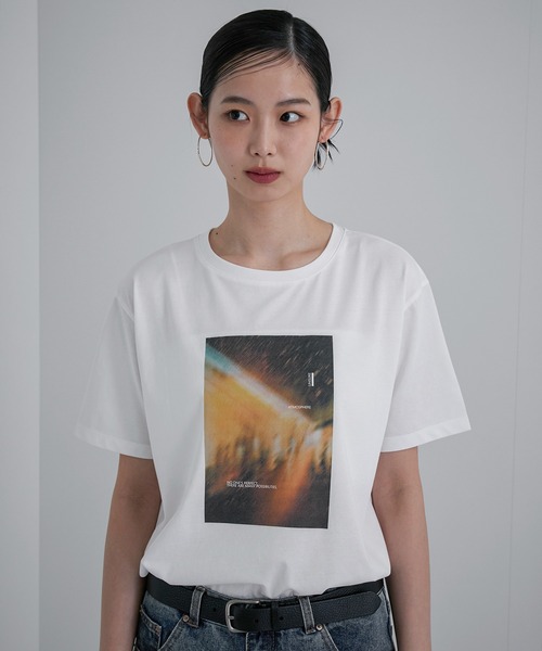 feepur(フェピュール)の「アソートフォトTee(Tシャツ/カットソー・レディース・オフホワイト/ホワイト・MEDIUM)」の10枚目の写真