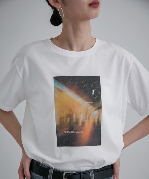 feepur(フェピュール)の「アソートフォトTee(Tシャツ/カットソー・レディース・オフホワイト/ホワイト・MEDIUM)」の12枚目の写真