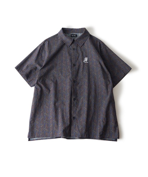 Subciety(サブサエティ)の「Paisley square shirt(シャツ/ブラウス・メンズ・ブルー/ホワイト/ネイビー・SMALL/MEDIUM/LARGE/X-LARGE)」の5枚目の写真