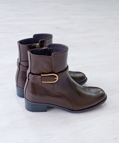 セール】ベルトショートブーツ/6735（ブーツ）｜MODE KAORI（モード