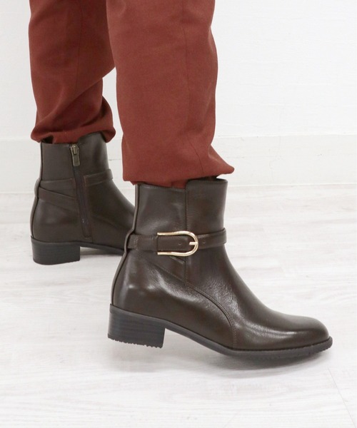 セール】ベルトショートブーツ/6735（ブーツ）｜MODE KAORI（モード