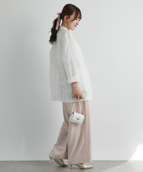 La boutique BonBon｜【クラス感アップコーデ】シアーチェック