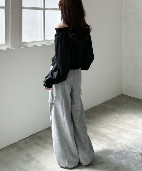 アンドエルシー　ブルゾン CIASENSE ブルゾン アウター High neck zip-up short blouson