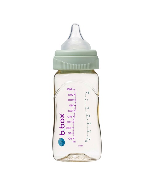 b.box(ビーボックス)の「b.box/ PPSU Baby Bottle 240ml (哺乳瓶) PPSU製(マグ/哺乳瓶/お食事グッズ・キッズ・ライラック/グレイッシュブルー/セージグリーン・ONESIZE)」の15枚目の写真