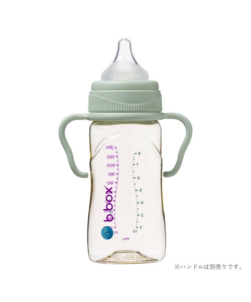 b.box(ビーボックス)の「b.box/ PPSU Baby Bottle 240ml (哺乳瓶) PPSU製(マグ/哺乳瓶/お食事グッズ・キッズ・ライラック/グレイッシュブルー/セージグリーン・ONESIZE)」の14枚目の写真