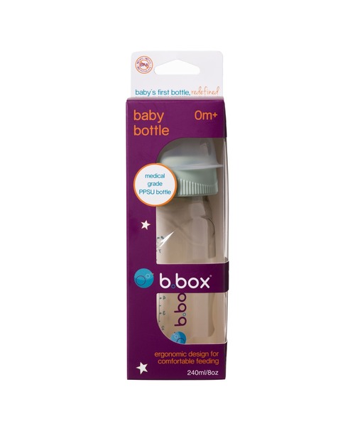 b.box(ビーボックス)の「b.box/ PPSU Baby Bottle 240ml (哺乳瓶) PPSU製(マグ/哺乳瓶/お食事グッズ・キッズ・ライラック/グレイッシュブルー/セージグリーン・ONESIZE)」の4枚目の写真