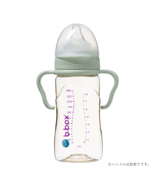 b.box(ビーボックス)の「b.box/ PPSU Baby Bottle 240ml (哺乳瓶) PPSU製(マグ/哺乳瓶/お食事グッズ・キッズ・ライラック/グレイッシュブルー/セージグリーン・ONESIZE)」の13枚目の写真