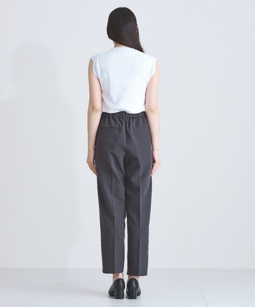 MISCH MASCH(ミッシュマッシュ)の「センタープレスイージーパンツ(その他パンツ・レディース・ブルーグレー/チャコールグレー/サンドグレー・マルチサイズ)」の7枚目の写真
