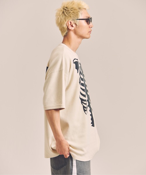 VANSON（ヴァンソン）の「VANSON-SKELTON BONES-Thermal Tee（Tシャツ/カットソー・メンズ・ブラック/ホワイト・XL/L/M）」の18枚目の写真