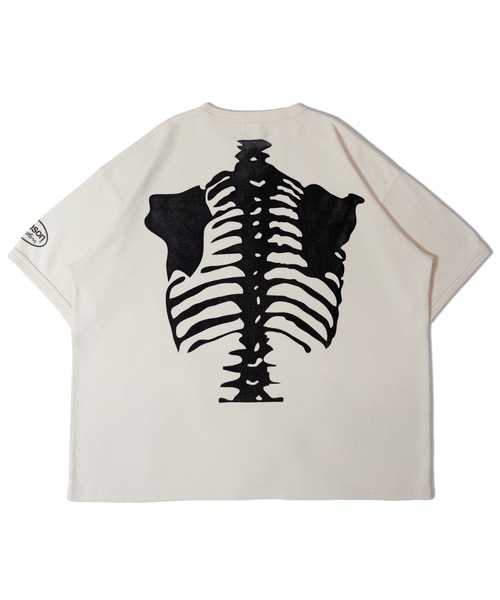 VANSON（ヴァンソン）の「VANSON-SKELTON BONES-Thermal Tee（Tシャツ/カットソー・メンズ・ブラック/ホワイト・XL/L/M）」の22枚目の写真
