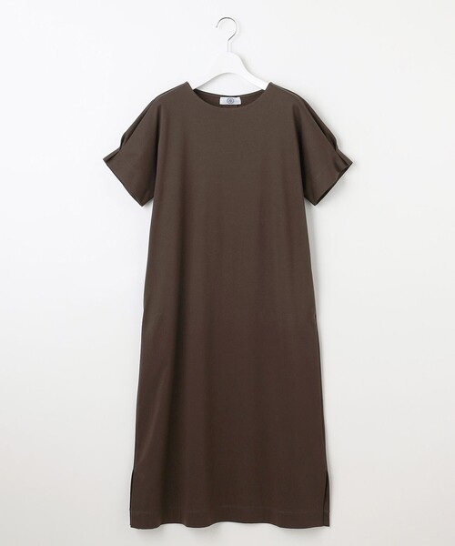 J.PRESS(ジェイプレス)の「【WEB限定カラーあり・洗える】コットンスムース ドルマンスリーブ ワンピース(ワンピース・レディース・ピーコックグリーン系/ネイビー系/ダークブラウン系/ライトグレー系・T13/T15)」の16枚目の写真