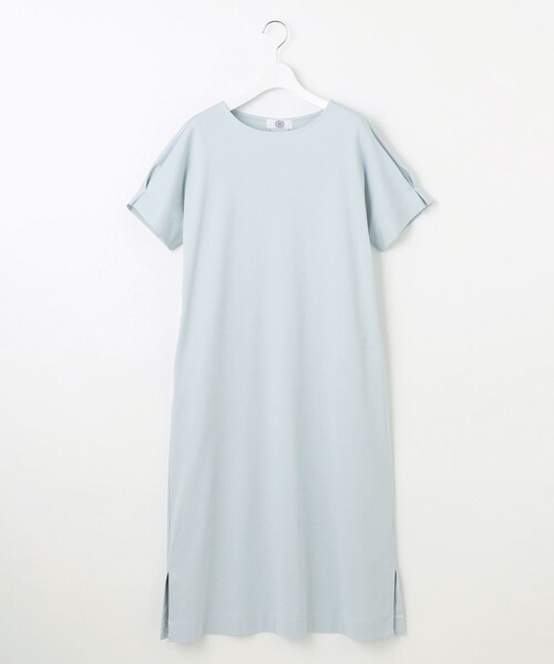J.PRESS(ジェイプレス)の「【WEB限定カラーあり・洗える】コットンスムース ドルマンスリーブ ワンピース(ワンピース・レディース・ピーコックグリーン系/ネイビー系/ダークブラウン系/ライトグレー系・T13/T15)」の18枚目の写真
