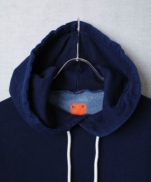 KATO`（カトー）の「【KATO'/カトー】222 インディゴ スウェット パーカー KC2233221（テーラードジャケット・メンズ・インディゴブルー・SMALL/X-LARGE/LARGE/MEDIUM）」の9枚目の写真