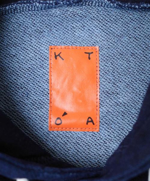 KATO`（カトー）の「【KATO'/カトー】222 インディゴ スウェット パーカー KC2233221（テーラードジャケット・メンズ・インディゴブルー・SMALL/X-LARGE/LARGE/MEDIUM）」の6枚目の写真