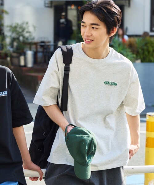 FREAK'S STORE（フリークスストア）の「限定展開 GELLLION/ゲルリオン リラックスフィット バックプリント クルーネック Tシャツ / THREE GELS（Tシャツ/カットソー・メンズ・ピンク/ブラック/アッシュグレー/ホワイト・MEDIUM/SMALL/LARGE）」の8枚目の写真