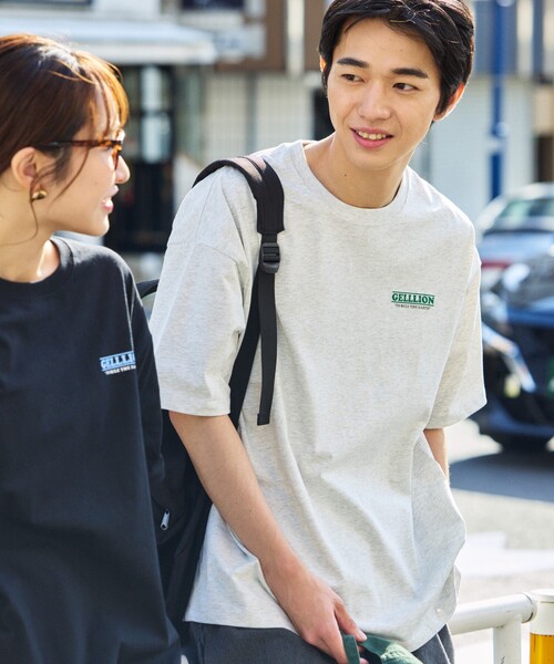 FREAK'S STORE（フリークスストア）の「限定展開 GELLLION/ゲルリオン リラックスフィット バックプリント クルーネック Tシャツ / THREE GELS（Tシャツ/カットソー・メンズ・ピンク/ブラック/アッシュグレー/ホワイト・MEDIUM/SMALL/LARGE）」の9枚目の写真