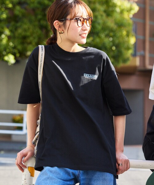 FREAK'S STORE（フリークスストア）の「限定展開 GELLLION/ゲルリオン リラックスフィット バックプリント クルーネック Tシャツ / THREE GELS（Tシャツ/カットソー・メンズ・ピンク/ブラック/アッシュグレー/ホワイト・MEDIUM/SMALL/LARGE）」の13枚目の写真