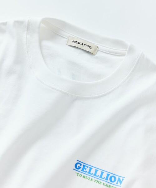 FREAK'S STORE（フリークスストア）の「限定展開 GELLLION/ゲルリオン リラックスフィット バックプリント クルーネック Tシャツ / THREE GELS（Tシャツ/カットソー・メンズ・ピンク/ブラック/アッシュグレー/ホワイト・MEDIUM/SMALL/LARGE）」の21枚目の写真