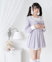【❤️新品✨カジュアルワンピ❤️】パープルレースが可愛い♡新作インポート商品❣️ ワンピース（パープル/紫色系・レース）ファッション通販 - ZOZOTOWN