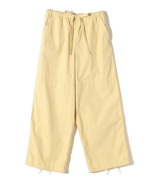 SHIPS（シップス）の「SHIPS Primary Navy Label:〈手洗い可能〉コットン イージー カーゴ パンツ（カーゴパンツ・レディース・オリーブ/イエロー・38/36）」の2枚目の写真