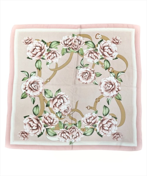 WILLSELECTION（ウィルセレクション）の「スカーフ（マフラー・レディース・ネイビー/ピンク/レッド系その他/レッド・FREE）」の3枚目の写真