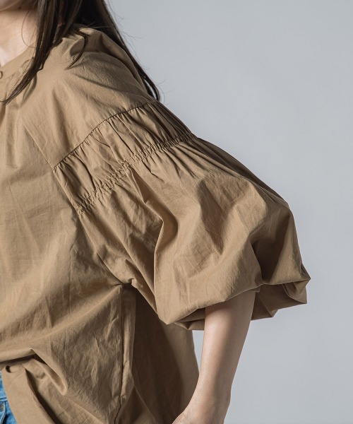 LAUTREAMONT / ロートレアモン 【WEB限定】コットンボイルブラウス≪手洗い可能≫ WEB限定】ロンTシルエットプリントブラウス | LAUTREAMONT