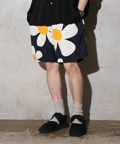 SUNNY SPORTS / サニースポーツ RAYON BAGGY SHORTS 無地