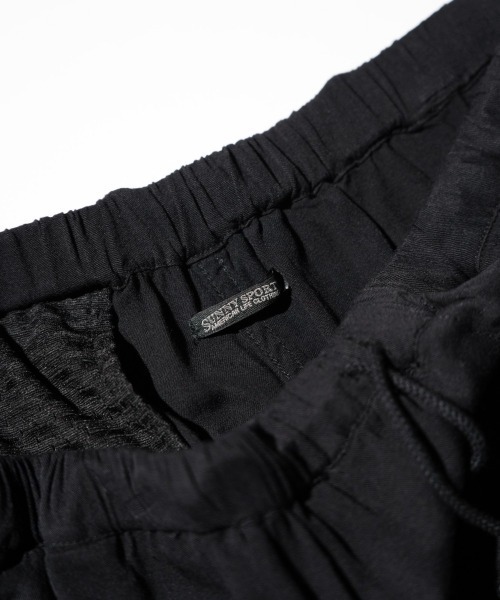 SUNNY SPORTS / サニースポーツ RAYON BAGGY SHORTS 無地