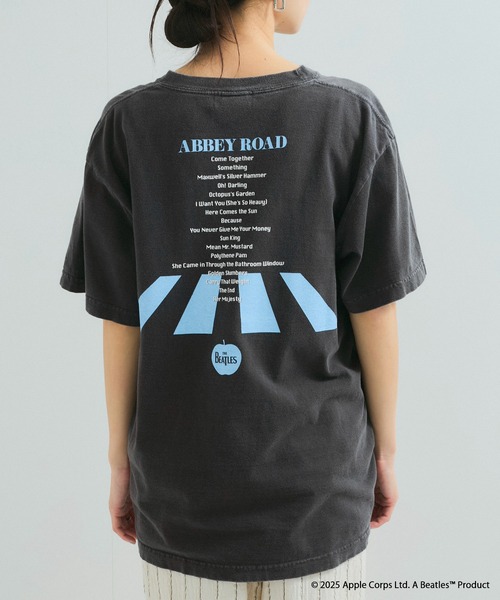 GOOD ROCK SPEED(グッドロックスピード)の「【THE BEATLES/ザ ビートルズ】Abbey Rord Tシャツ(Tシャツ/カットソー・レディース・チャコールグレー/ホワイト・FREE)」の14枚目の写真