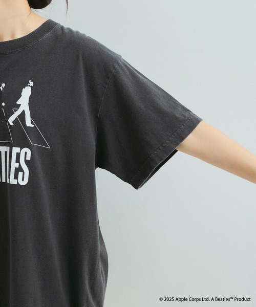 GOOD ROCK SPEED(グッドロックスピード)の「【THE BEATLES/ザ ビートルズ】Abbey Rord Tシャツ(Tシャツ/カットソー・レディース・チャコールグレー/ホワイト・FREE)」の16枚目の写真