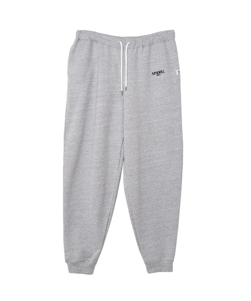 Mendrill(メンドリル)の「Mendrill Jogger Pants(スウェットパンツ・メンズ・グレー/ブラック・M)」の1枚目の写真