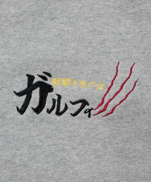 GALFY（ガルフィー）の「【GALFY/ガルフィー】謎アニメスウェットジャージ（ジャージ・メンズ・ブラック/ブルー/グレー・XL/L）」の5枚目の写真