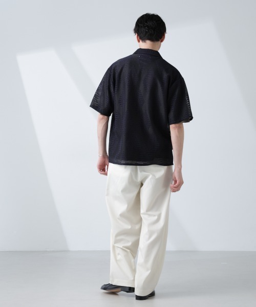 21FW MARKAWARE ワイドトラウザーズ 2 ワイドパンツ ホワイト 21FW MARKAWARE ワイドトラウザーズ 2 ワイドパンツ ホワイト