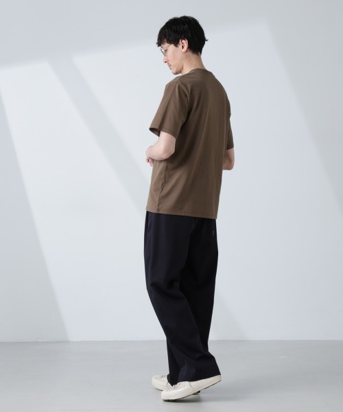 NANO universe（ナノユニバース）の「「大人のワイドパンツ」2タックワイドトラウザーズ（その他パンツ・メンズ・オフホワイト/ベージュ/ネイビー・S/M/L）」の11枚目の写真