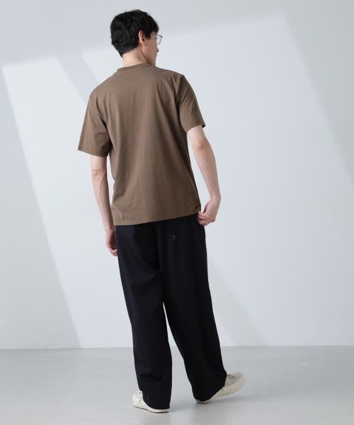 NANO universe（ナノユニバース）の「「大人のワイドパンツ」2タックワイドトラウザーズ（その他パンツ・メンズ・オフホワイト/ベージュ/ネイビー・S/M/L）」の10枚目の写真