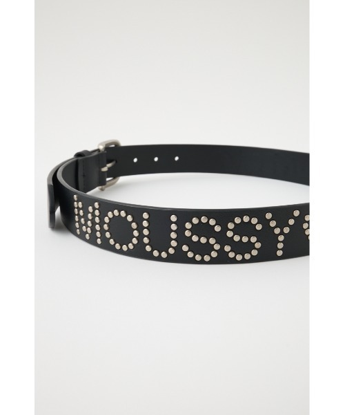 MOUSSY（マウジー）の「BEP HEART STUDS ベルト（ベルト・レディース・ブラウン/ブラック・FREE）」の6枚目の写真