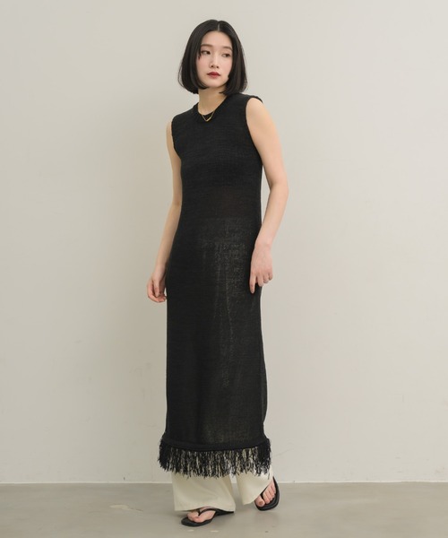 NEUNA(ヌナ)の「エコレザートングサンダル(サンダル・レディース・アイボリー/ブラック・36/38/39)」の11枚目の写真