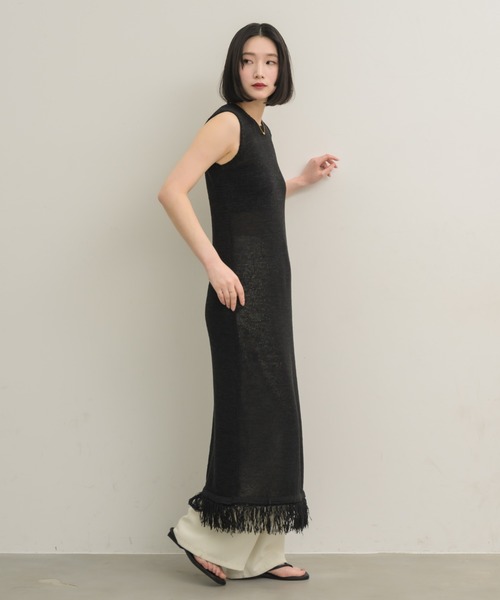 NEUNA(ヌナ)の「エコレザートングサンダル(サンダル・レディース・アイボリー/ブラック・36/38/39)」の12枚目の写真