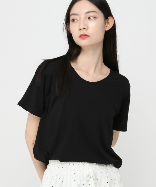 3.3 Field Trip （3.3フィールドトリップ）の「3.3 Field Trip／UネックT（Tシャツ/カットソー・レディース・アイボリー/グレー/ブラック・FREE）」の2枚目の写真