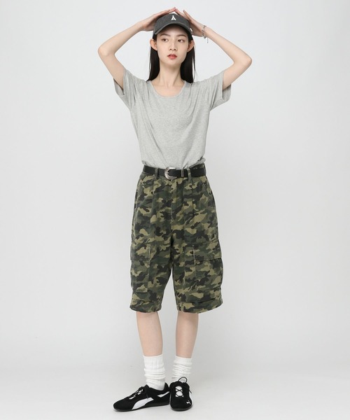 3.3 Field Trip （3.3フィールドトリップ）の「3.3 Field Trip／UネックT（Tシャツ/カットソー・レディース・アイボリー/グレー/ブラック・FREE）」の4枚目の写真