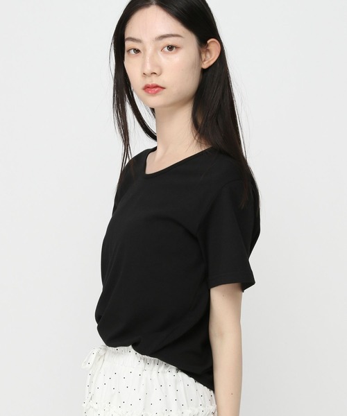 3.3 Field Trip （3.3フィールドトリップ）の「3.3 Field Trip／UネックT（Tシャツ/カットソー・レディース・アイボリー/グレー/ブラック・FREE）」の14枚目の写真