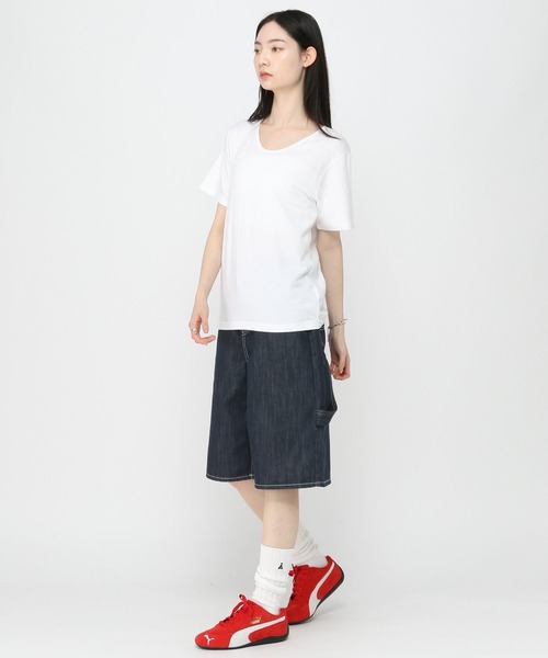 3.3 Field Trip （3.3フィールドトリップ）の「3.3 Field Trip／UネックT（Tシャツ/カットソー・レディース・アイボリー/グレー/ブラック・FREE）」の16枚目の写真