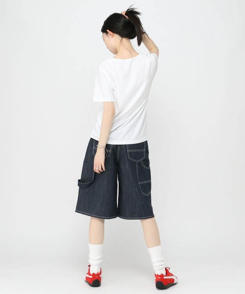 3.3 Field Trip （3.3フィールドトリップ）の「3.3 Field Trip／UネックT（Tシャツ/カットソー・レディース・アイボリー/グレー/ブラック・FREE）」の17枚目の写真