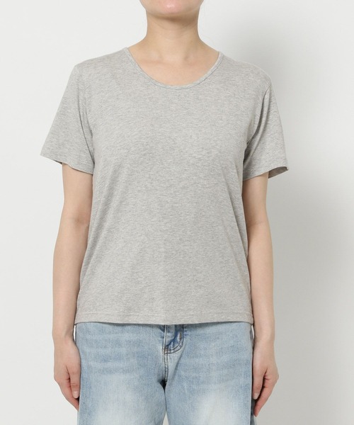 3.3 Field Trip （3.3フィールドトリップ）の「3.3 Field Trip／UネックT（Tシャツ/カットソー・レディース・アイボリー/グレー/ブラック・FREE）」の21枚目の写真