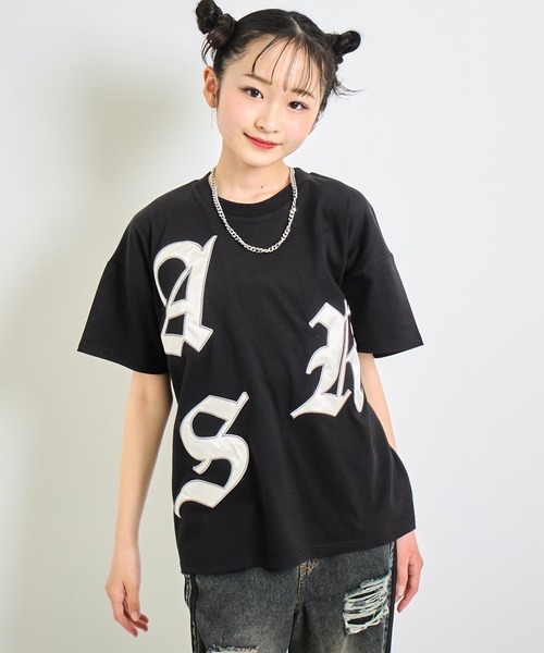 セール】ANAPR+S ランダムワッペンロゴ Tシャツ(キッズお揃い