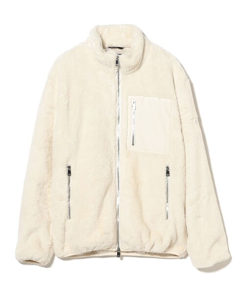 TATRAS（タトラス）の「TATRAS / MONREALE フリースボアブルゾン（ブルゾン・メンズ・オフホワイト/ブラック/ライトグレー・4/3/2）」の2枚目の写真