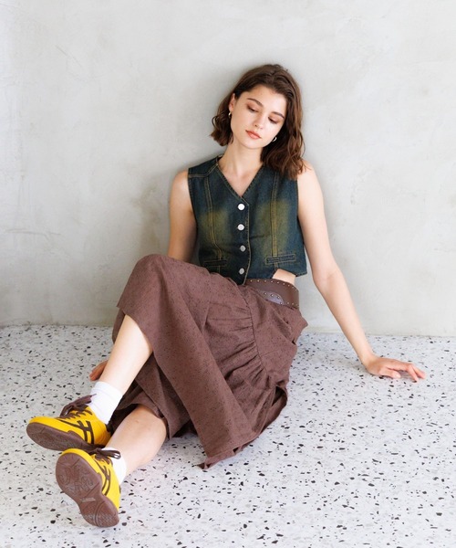 FOREVER 21(フォーエバー トゥエンティーワン)の「【2025SS】ローカットスニーカー(スニーカー・レディース・レッド/イエロー/ライトブラウン・MEDIUM/LARGE)」の16枚目の写真