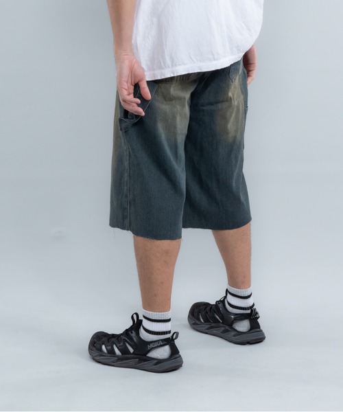 En serio TOKYO（エンソリオトーキョー）の「ペインターショートデニムパンツ（その他パンツ・メンズ・ブルー/ブラック/ネイビー・MEDIUM/LARGE/X-LARGE）」の11枚目の写真