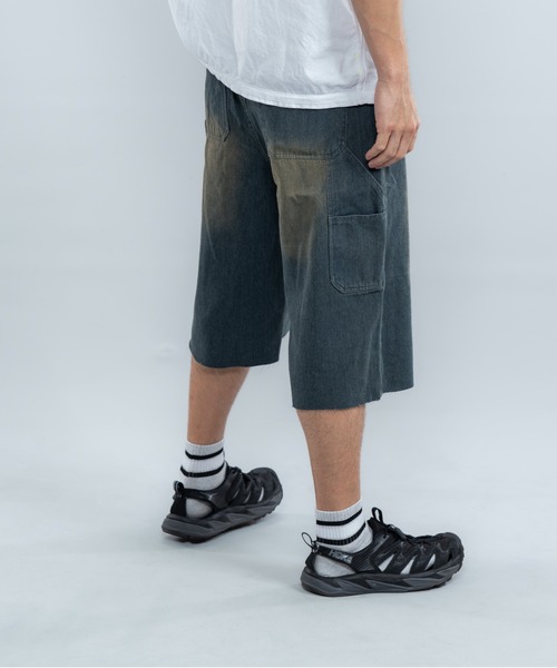 En serio TOKYO（エンソリオトーキョー）の「ペインターショートデニムパンツ（その他パンツ・メンズ・ブルー/ブラック/ネイビー・MEDIUM/LARGE/X-LARGE）」の13枚目の写真